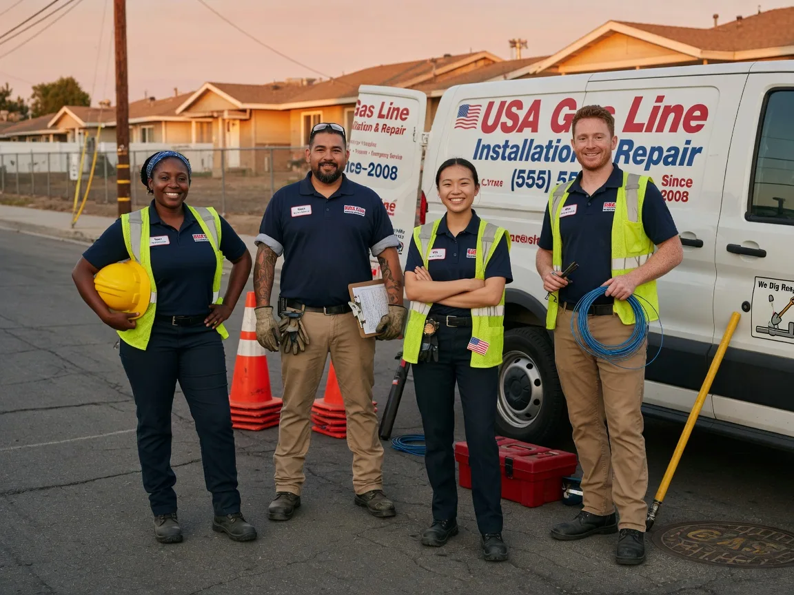 Gas Line Installation company in Wataga, IL